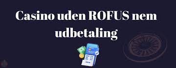 Casino Uden ROFUS Gode Alternativer til Spilglæde Casino Uden ROFUS Gode Alternativer til Spilglæde